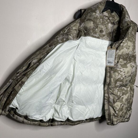 PRANA Puffer Vest Women Medium Green Wildflower NEW Hellebore Down Filled Zip-Up - Picture 10 of 16